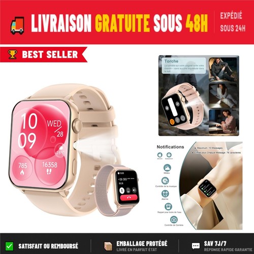 Iowodo montre connectée femme - connectée,